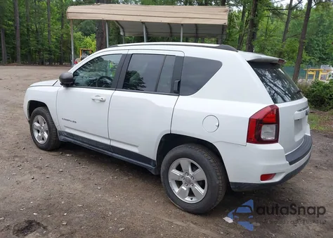 2014 Jeep Compass Sport из США, поврежденный, VIN 1C4NJCBA1ED777250